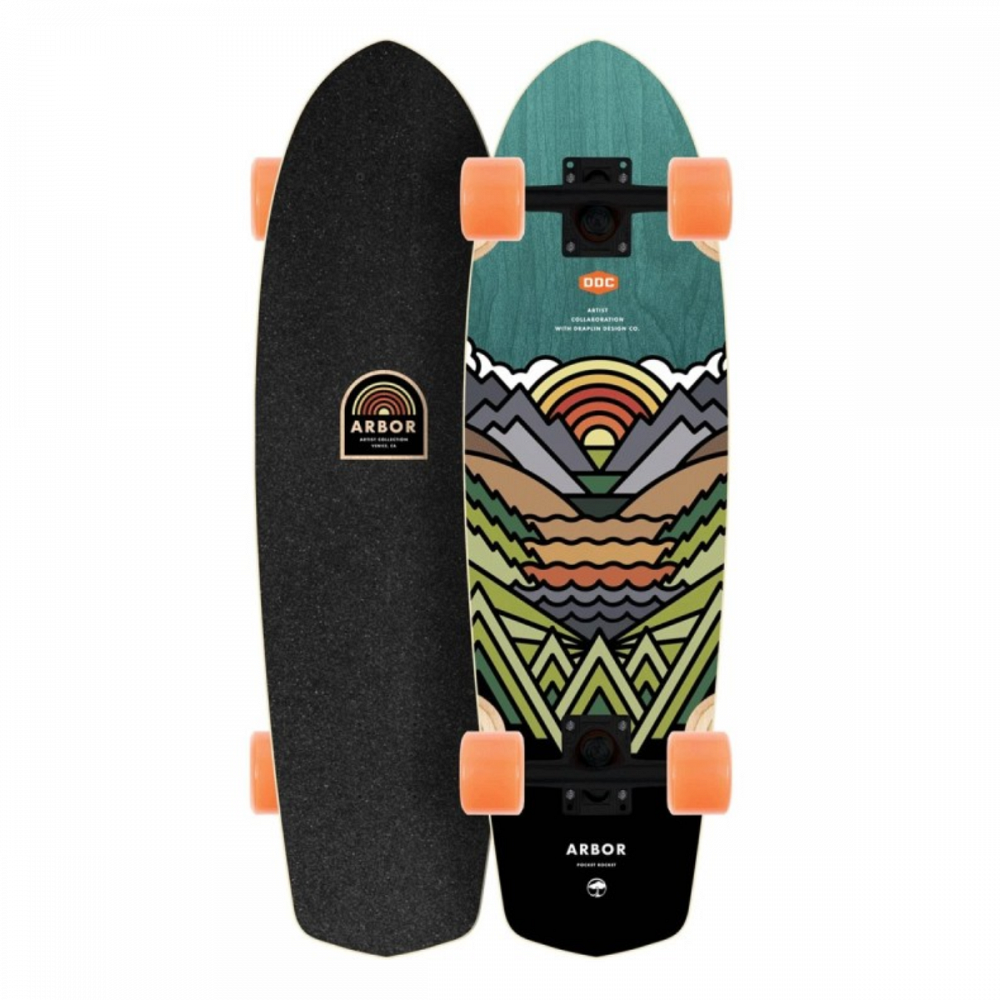 Skateboard cruiser ARBOR Artist Pocket Rocket