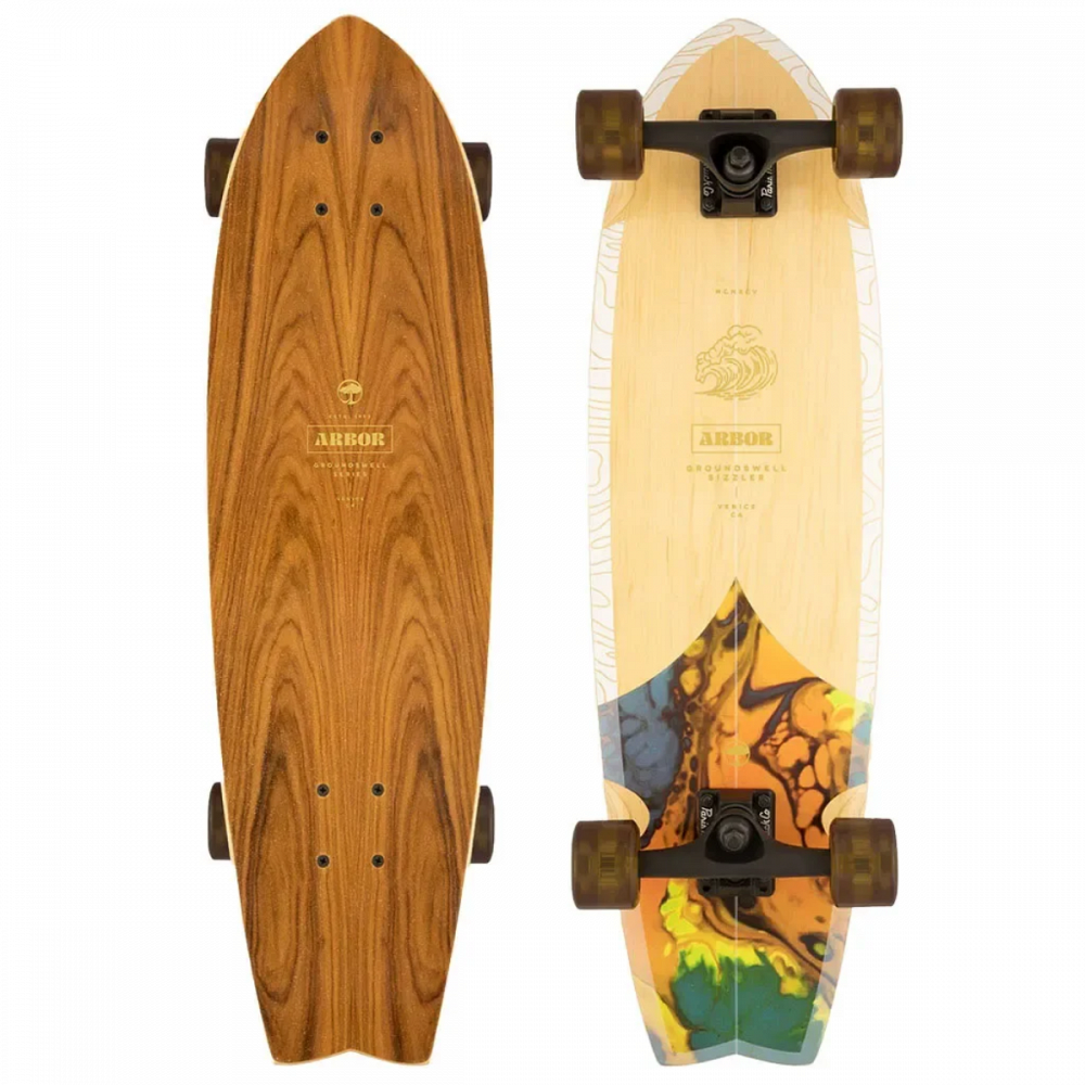 Skateboard Cruiser ARBOR Groundswell Sizzler