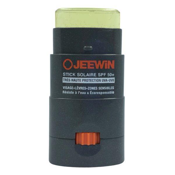 Stick Solaire JEEWIN Visage & Lèvres SPF50+ Transparent