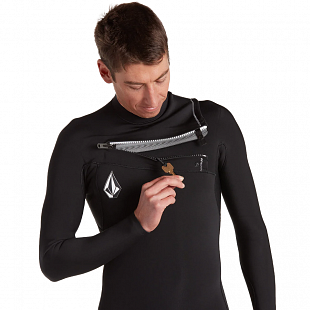 Combinaison VOLCOM Modulator 2/2 MM à Manches Longues - Noir