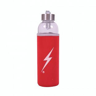 Gourde Réutilisable LIGHTNING BOLT Rouge