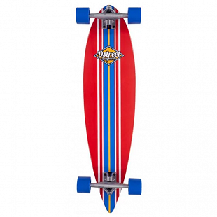 Longboard DSTREET Pintail Ocean Rouge