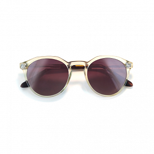 Lunettes de soleil MOKEN Large Leon Champagne