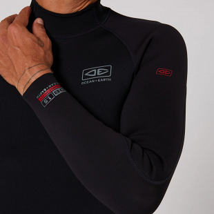 Top Néoprène OCEAN EATRH 1.5mm Manches Longues Double Black