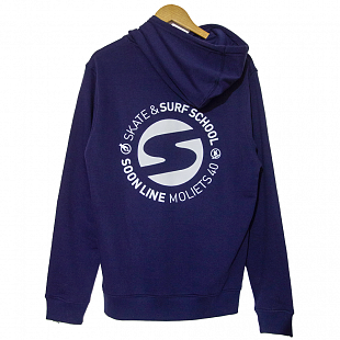 Sweat à capuche SOONLINE Bleu Marine