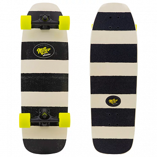 Surfskate MILLER Division Stripes 31,5" x 10"