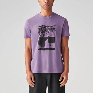 T-shirt GLOBE Scape Tee Berry