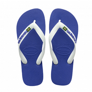 Tongs HAVAIANAS Brasil Logo Marine Blue
