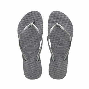Tongs Femme HAVAIANAS Slim Steel Grey