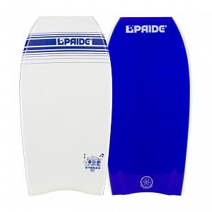 Bodyboard PRIDE Stereo PE Recyclé 44" White