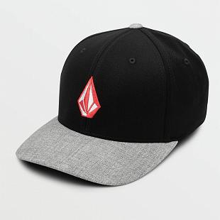 Casquette VOLCOM Full Stone Heather XFit Flame Red