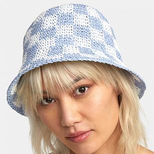 Bob en paille RVCA Laguna Dusty Blue