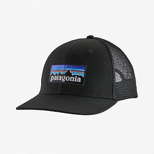 Casquette PATAGONIA P-6 Logo Trucker Hat - Black
