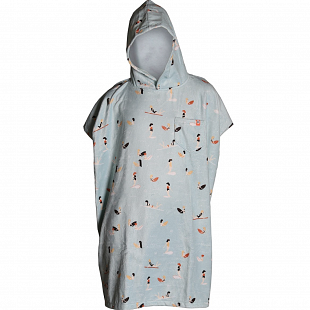 Poncho AFTER Madrague Light Blue