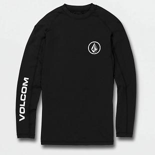 Rashguard VOLCOM Lido Solid Black