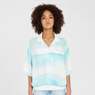Chemise VOLCOM Stay Stripes Pale Aqua