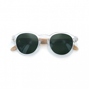 Lunettes de soleil MOKEN Green Wood Crystal