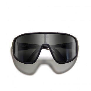 Lunettes de soleil MOKEN La Rockett Noir Gris Silver