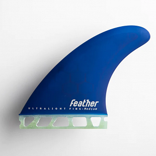 Dérives FEATHER FINS Ultra Light Hexa Core Blue Single Tab - M