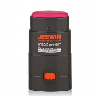 Stick Solaire JEEWIN Visage & Lèvres SPF50+ Rose