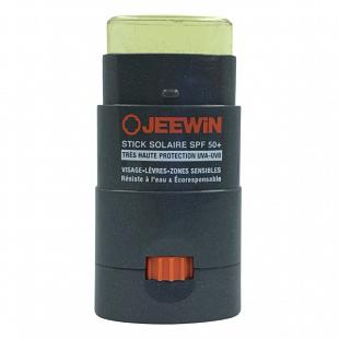 Stick Solaire JEEWIN Visage & Lèvres SPF50+ Transparent