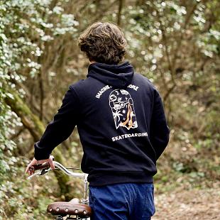 Sweat à capuche SOONLINE Imagine all the people Skateboarding