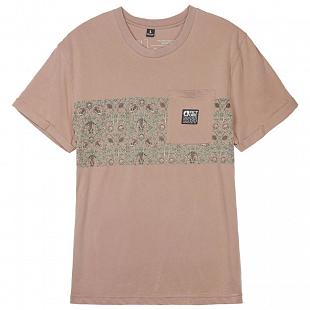 T-shirt PICTURE ORGANIC Moeca Beige Washed