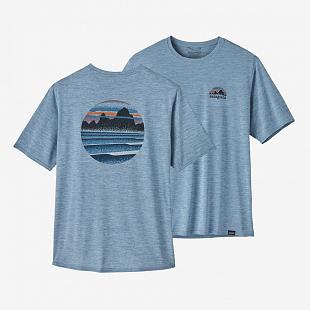 T-shirt PATAGONIA Capilene Cool Daily Graphic Skyline Stencil