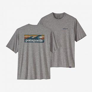 T-shirt PATAGONIA Capilene Cool Daily Graphic Boardshort Logo
