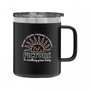 Tasse Isotherme PICTURE ORGANIC Timo Ins Cup Black Sun