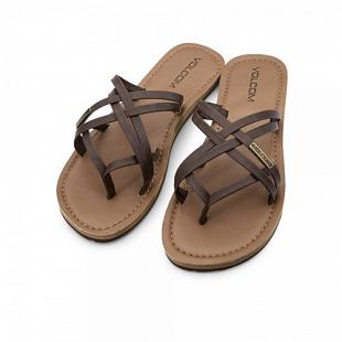 Sandales Femme VOLCOM Strap Happy Brown