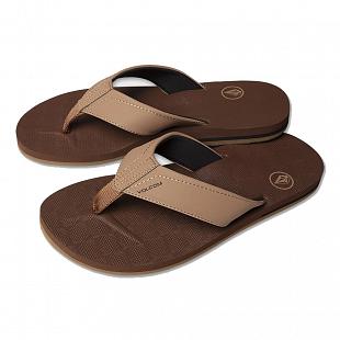 Tongs VOLCOM Victor Brown-Khaki