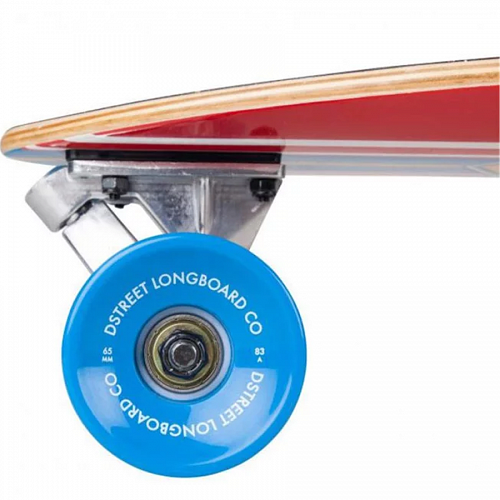 Longboard DSTREET Pintail Ocean Rouge