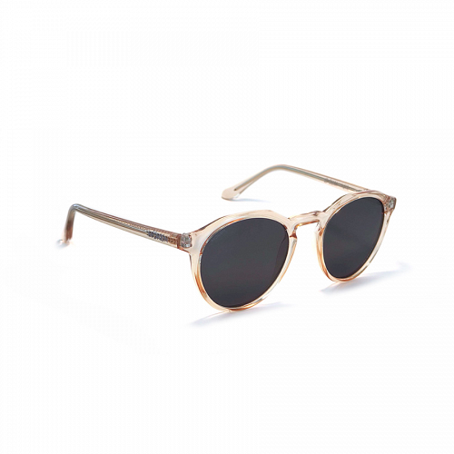 Lunettes de soleil MOKEN Large Leon Champagne