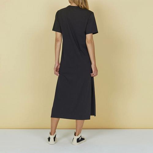 Robe LIGHTNING BOLT Black Maxi T-shirt
