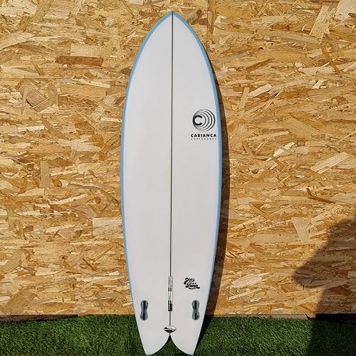 Surfboard CABIANCA 70's Twin Blue