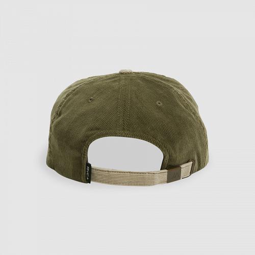 Casquette RVCA Hoops Strapback Hunter Green