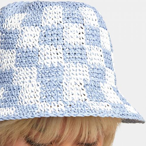 Bob en paille RVCA Laguna Dusty Blue