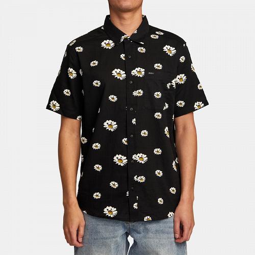 Chemise manches courtes RVCA Pushin Up