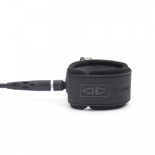 Leash OCEAN EARTH Regular Moulded 7' Black