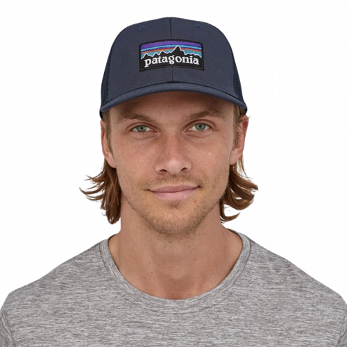 Casquette PATAGONIA P-6 Logo Trucker Hat - Navy Blue