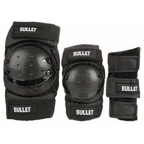 Pack de  Protections Enfants BULLET SAFETY GEAR - Noir