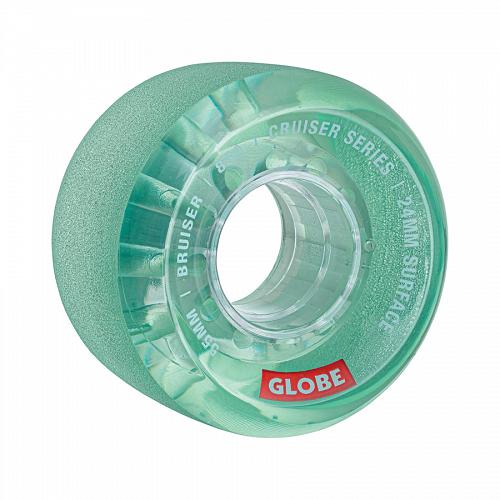 Pack 4 Roues GLOBE Bruiser Cruiser 55mm Clear Aqua