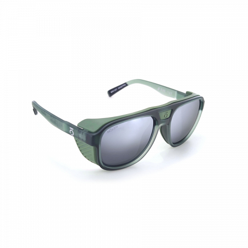 Lunettes de soleil MOKEN Walter Sauge Gris