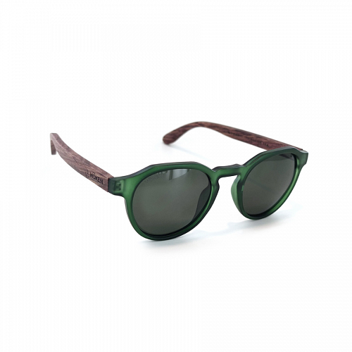 Lunettes de soleil MOKEN Green Wood Green