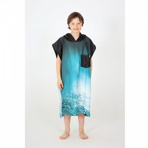 Poncho Enfant AFTER Underwater - Micropolaire