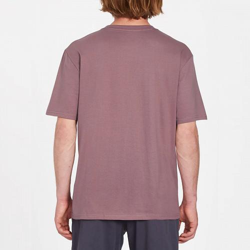 T-shirt VOLCOM Stone Blank Bordeaux Brown