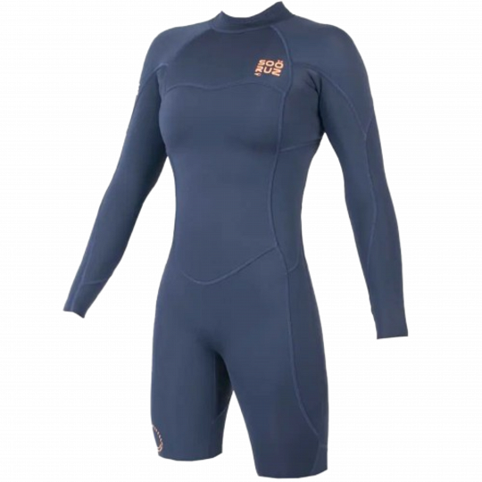 Shorty femme SOORUZ 2/2 Manches Longues Fly Navy