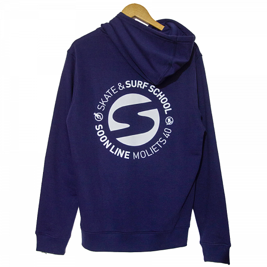 Sweat à capuche SOONLINE Bleu Marine