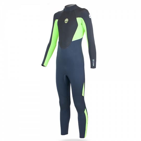 Combinaison enfant ALDER 4/3 Stealth Lime